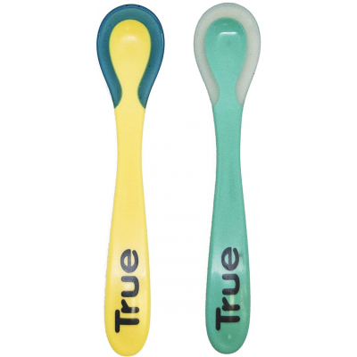 TRUE GOLD COLOR CHANGING SPOON 2 PCS 3+ MONTHS TR - 2019020